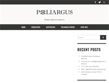 Tablet Screenshot of poliargus.be